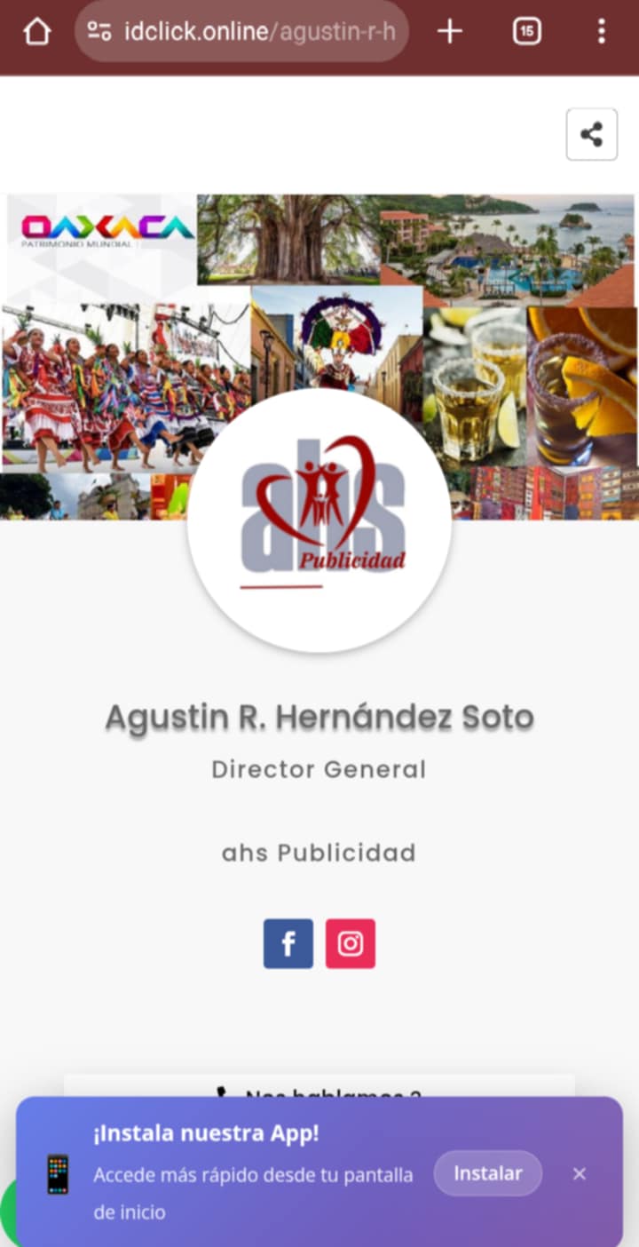 Tarjeta digital IDClick